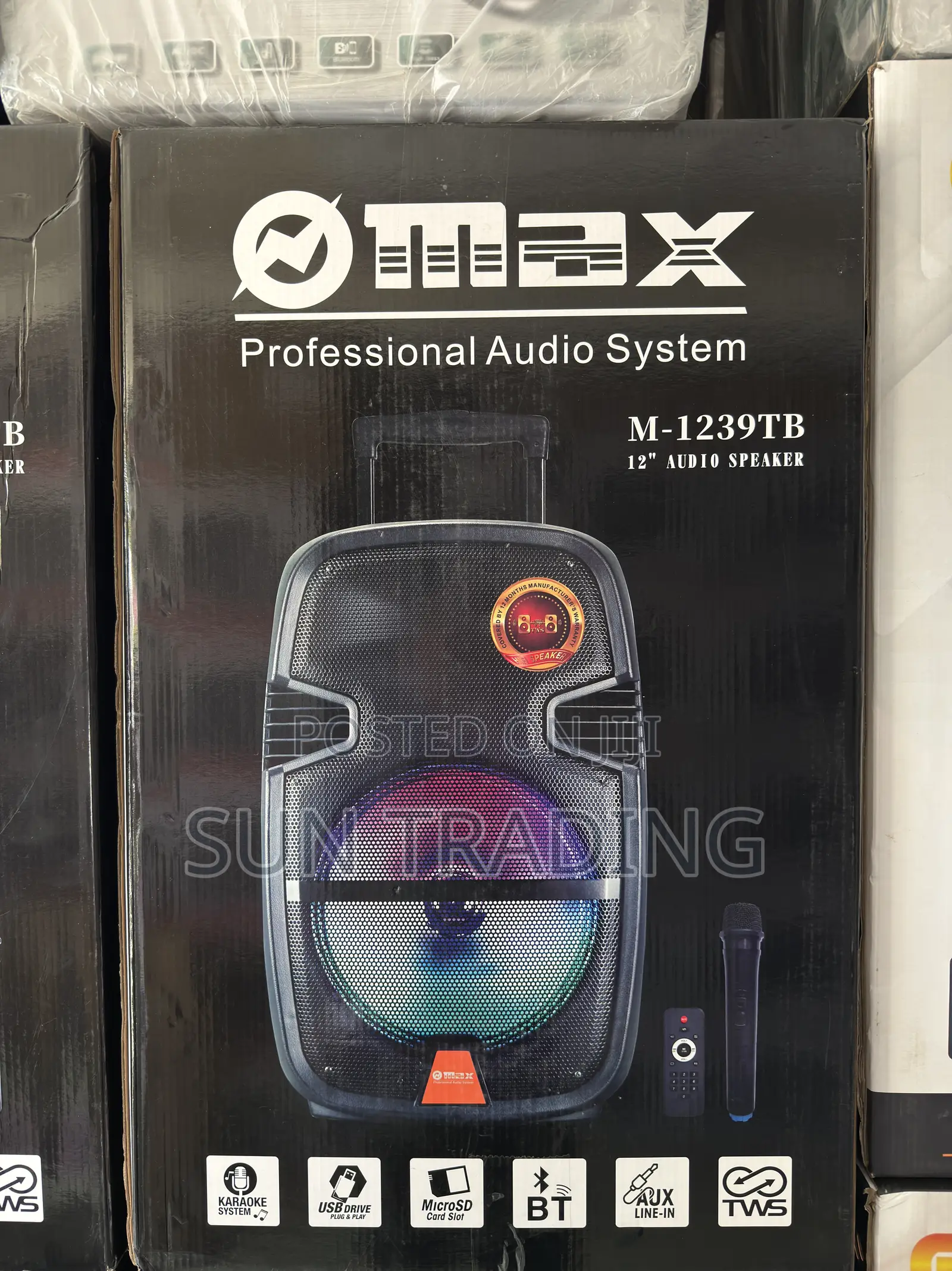 Max 12” Professional Audio Speaker | 1239