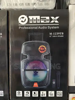 Max 12” Professional Audio Speaker | 1239