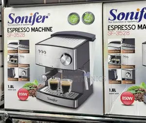 Sonifer Sf-3528 Espresso Coffee Maker. Power: 850w Water Tank