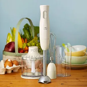 Sokany 4-in-1 Hand Blender–300w Copper Motor,2 Speeds,Whisk Chopper