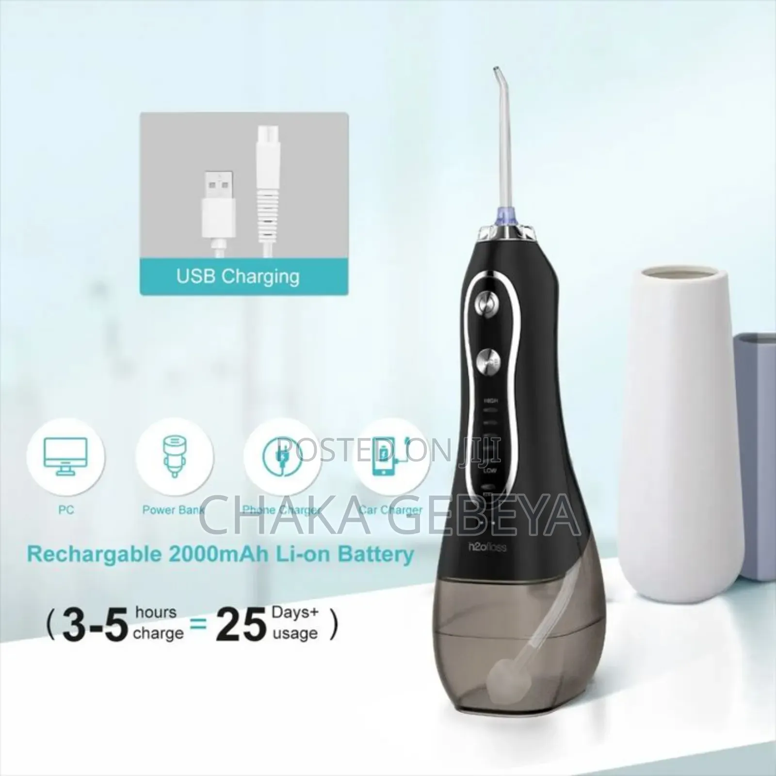 Professional Gum Care at Home – Cordless Oral Irrigator