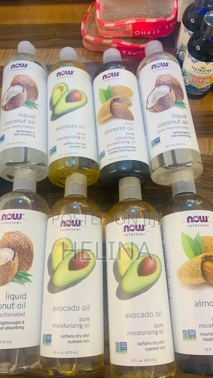 Now Solutions Pure Hair Avocado ,Almond,Coconut ,Castor Oil From Usa