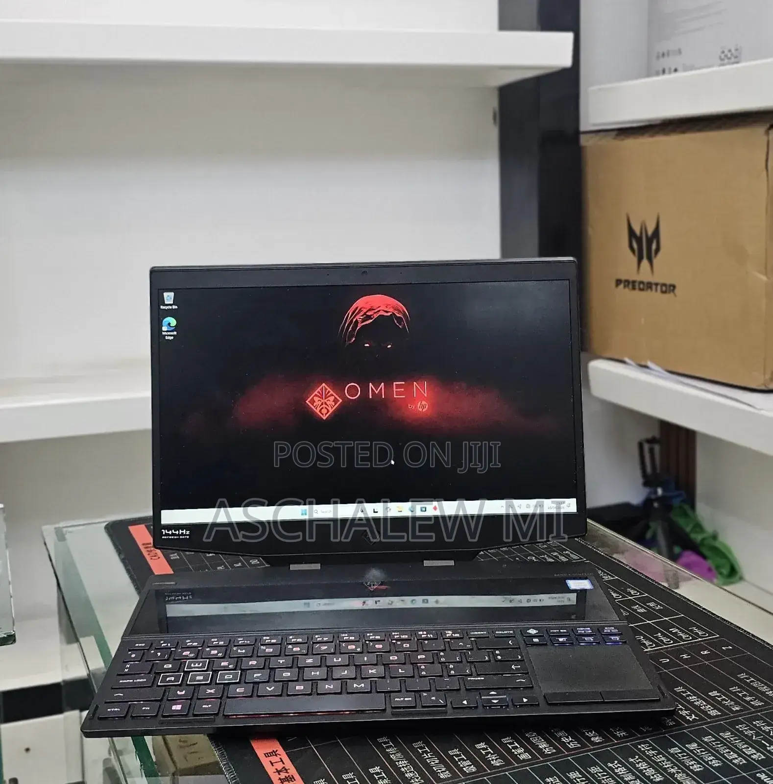 New Laptop HP Omen 15 16GB Intel Core i7 SSD 512GB