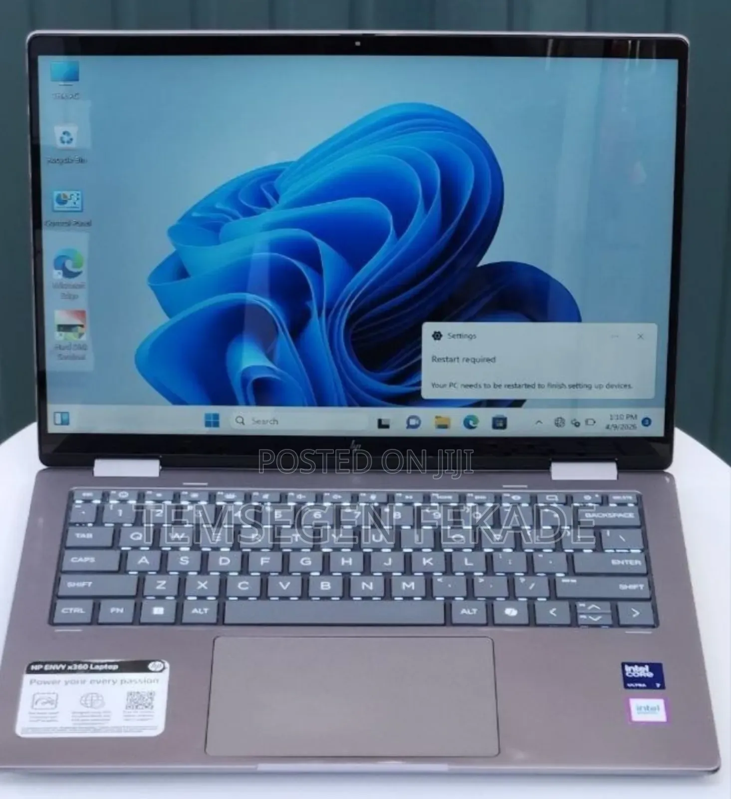 New Laptop HP Envy 14 16GB Intel Core Ultra 7 SSD 512GB
