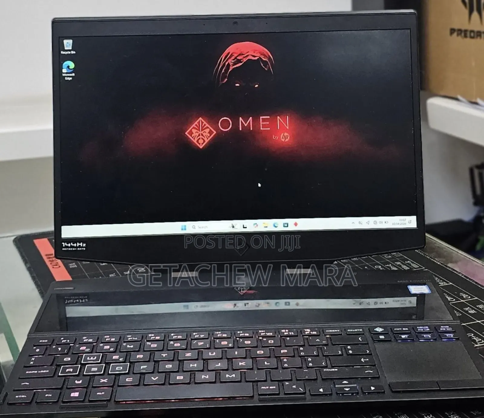 New Laptop HP Omen 15 16GB Intel Core i7 SSD 512GB