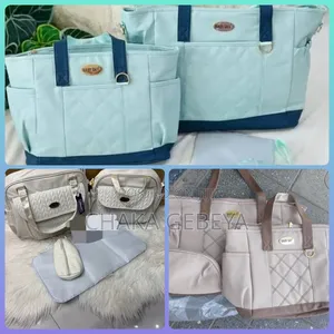 Baby Sky Luxury Diaper Bag With Changing Mat–Stylish, Water-Resistant,