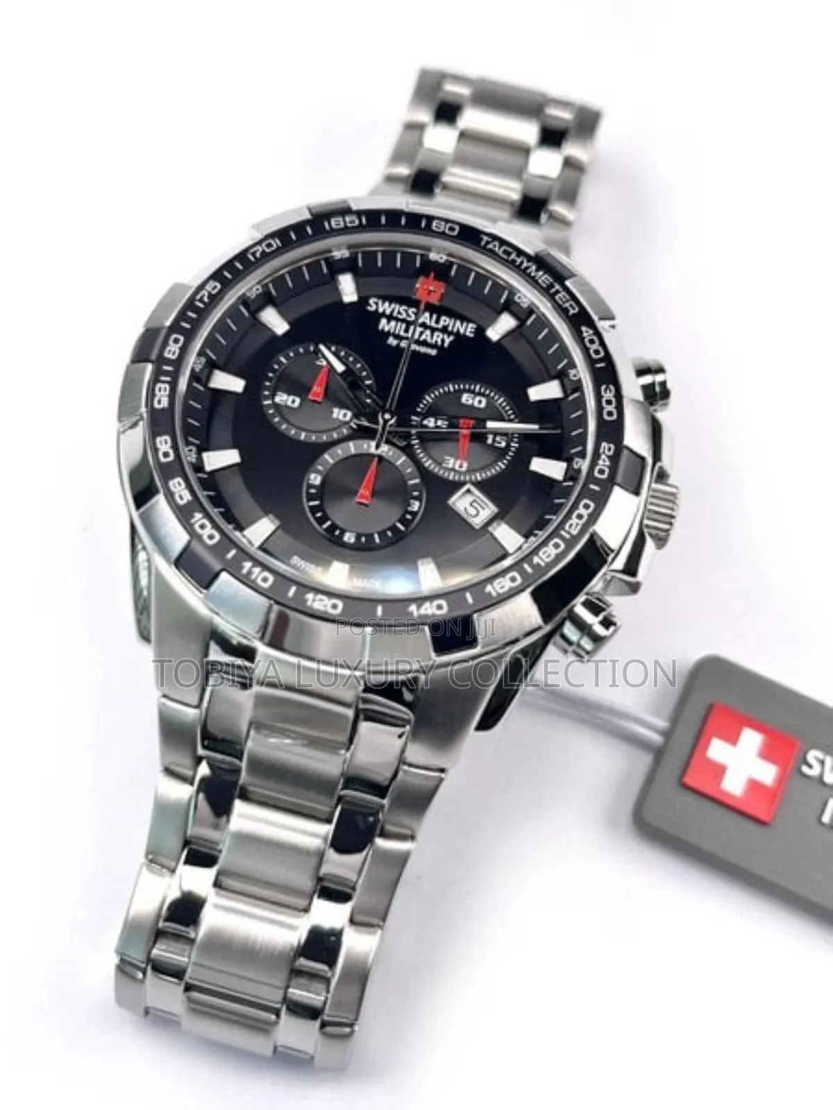 Swiss Alpine Military 7043.9137sam Men's Watch Chronograph
