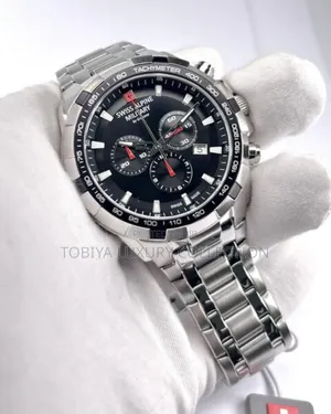 Swiss Alpine Military 7043.9137sam Men's Watch Chronograph