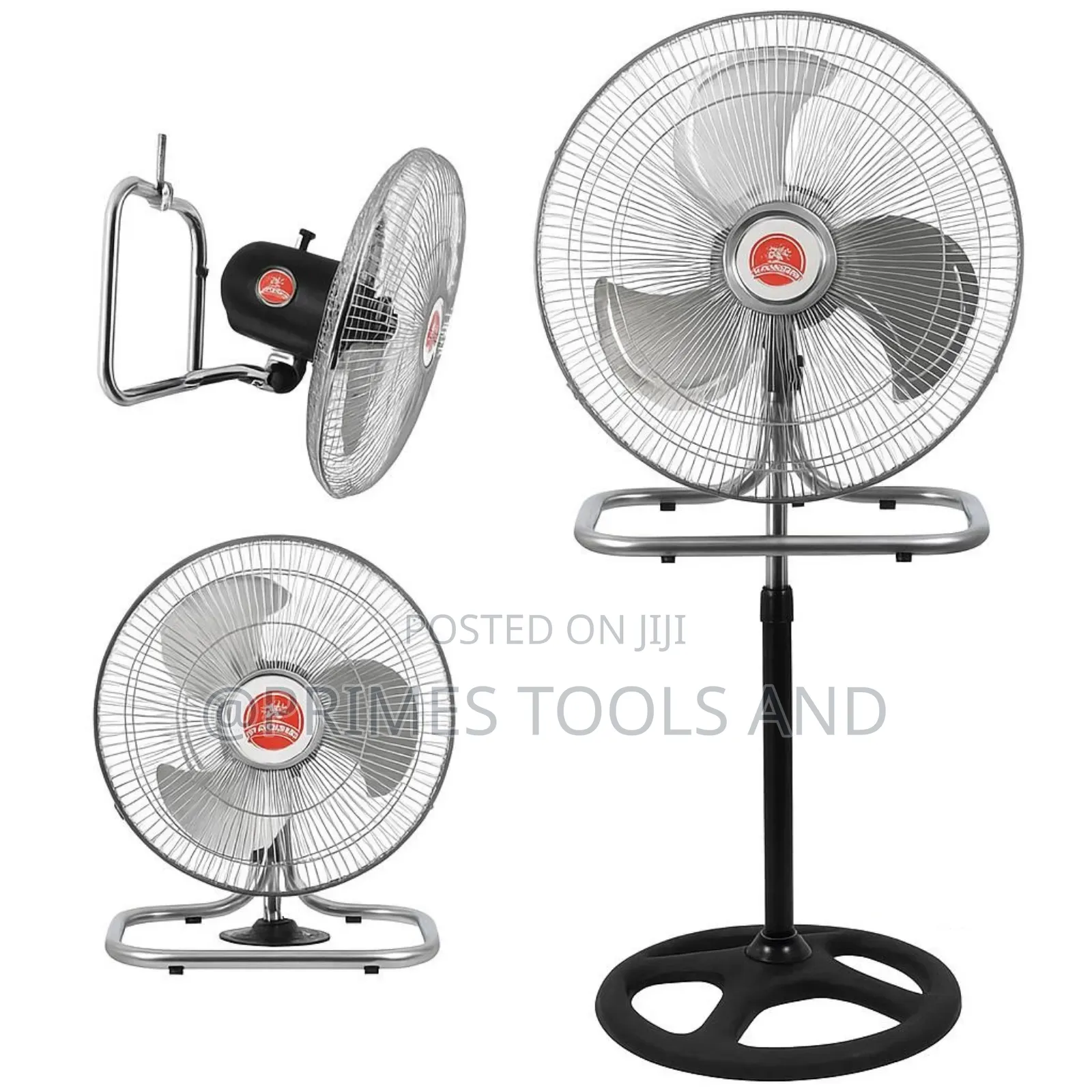 Standing Fan | Heavy Duty Electric Pedestal Fan High Speed Air Cooling
