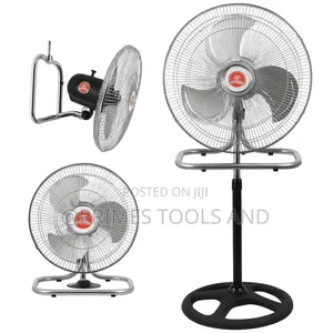 Standing Fan | Heavy Duty Electric Pedestal Fan High Speed Air Cooling