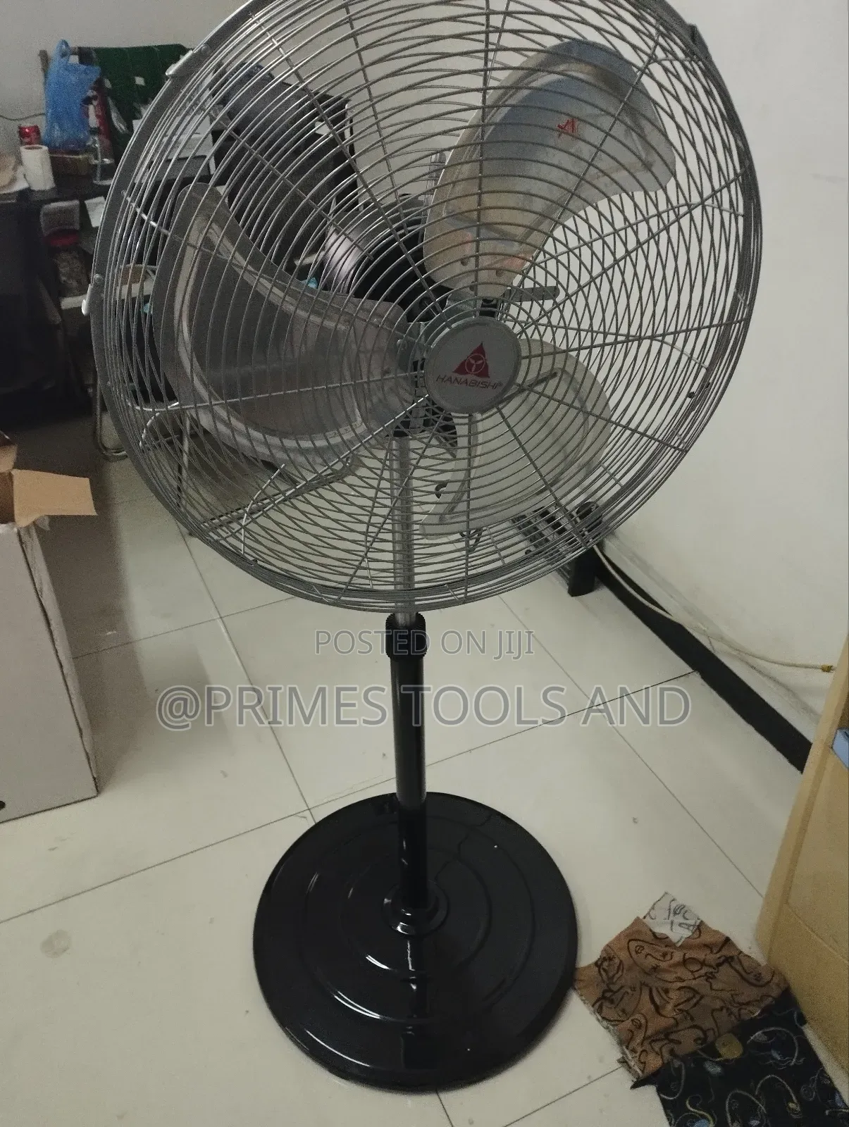 Standing Fan | Heavy Duty Electric Pedestal Fan High Speed Air Cooling