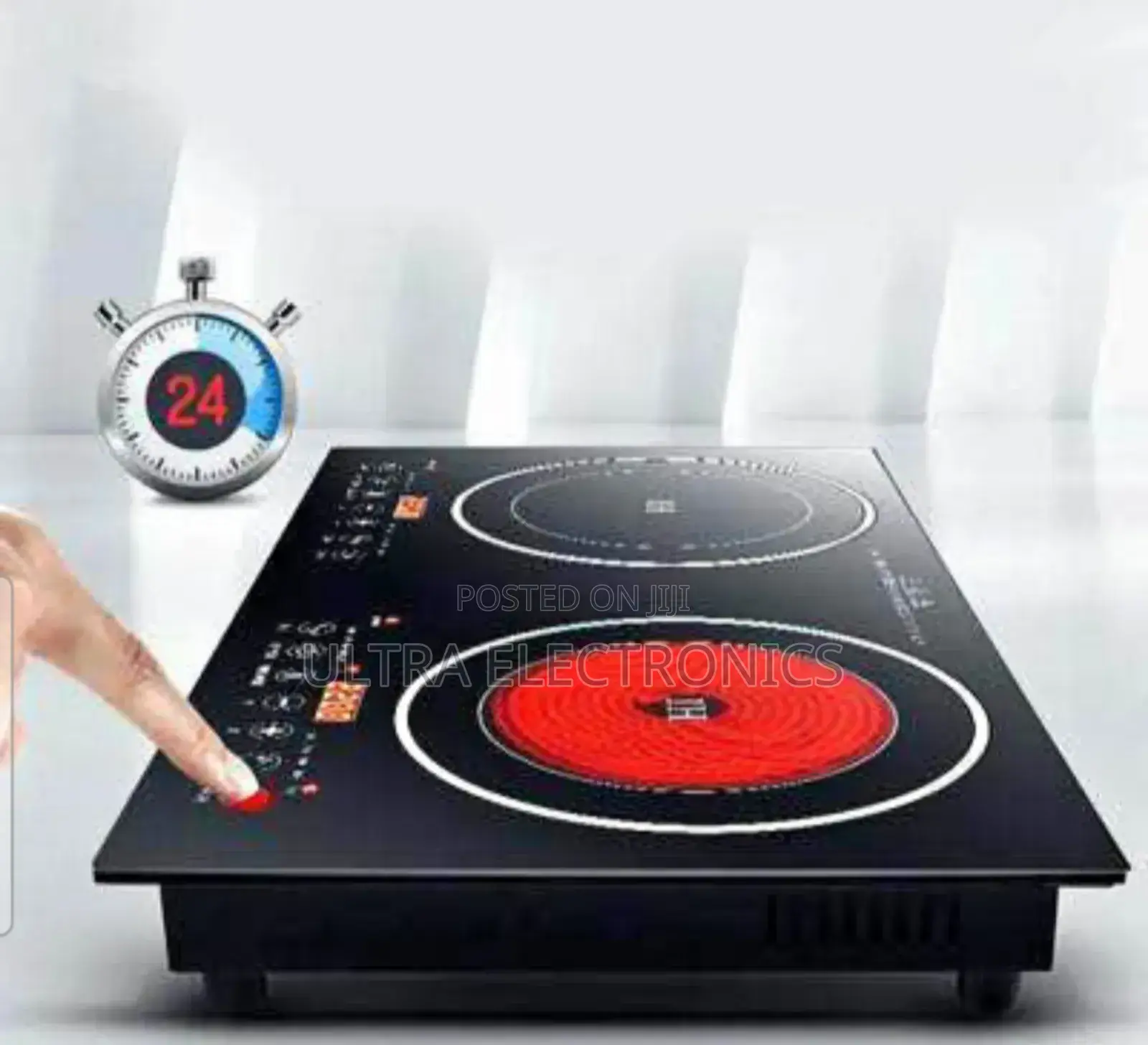 Electric Stove Roshan Dual Induction Cooktop, Which Is Double Burner