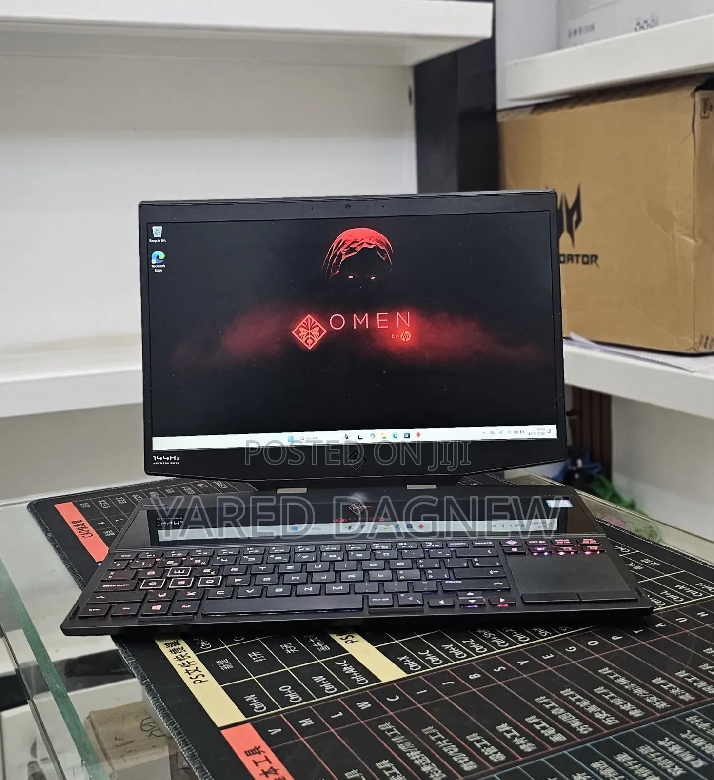 New Laptop HP Omen 15 16GB Intel Core i7 SSD 512GB