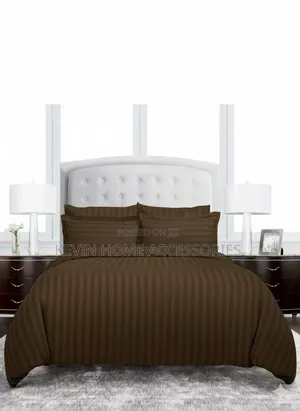 Chocolate Stripe Coforter Set
