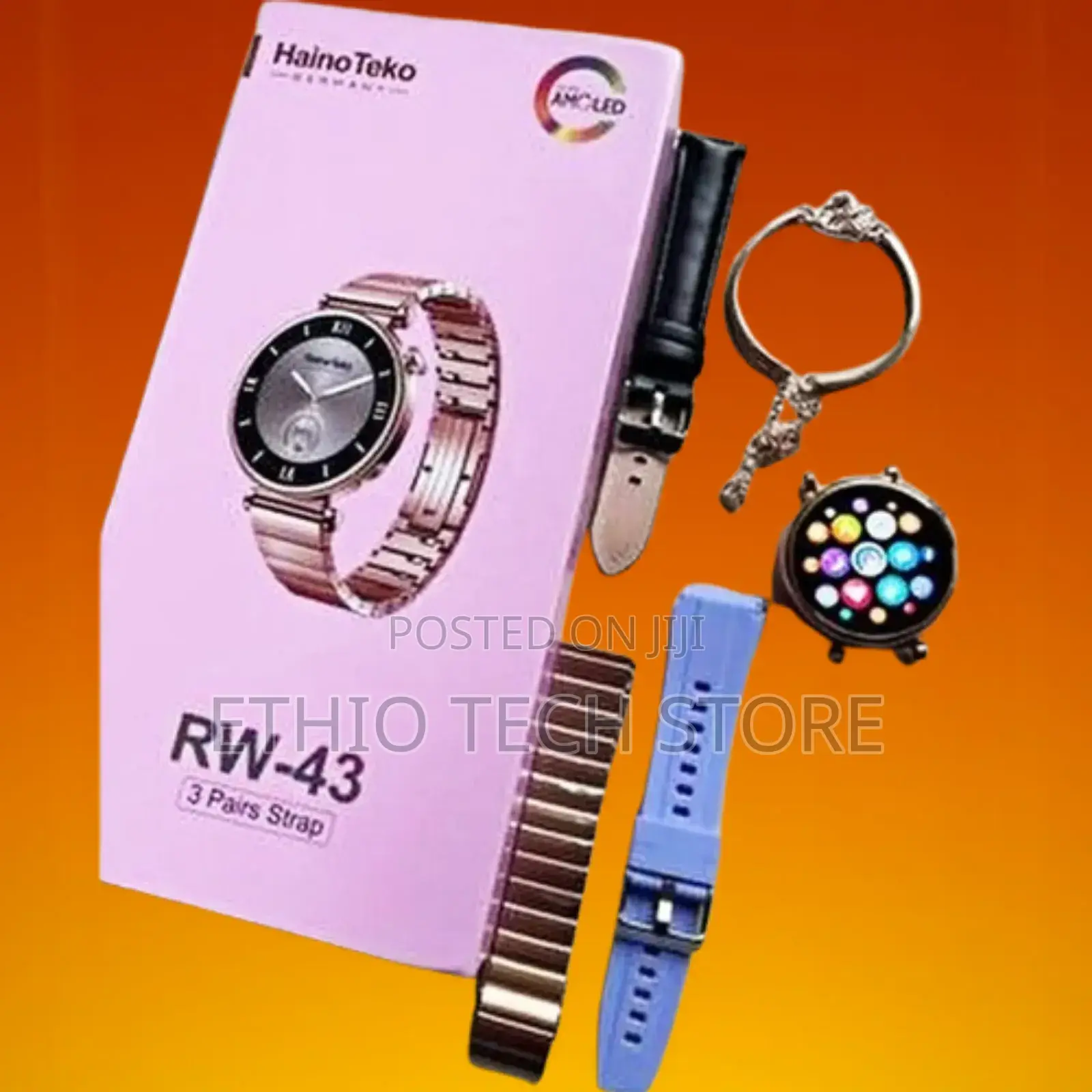 Hainoteko Rw43 Smart Watch for Women
