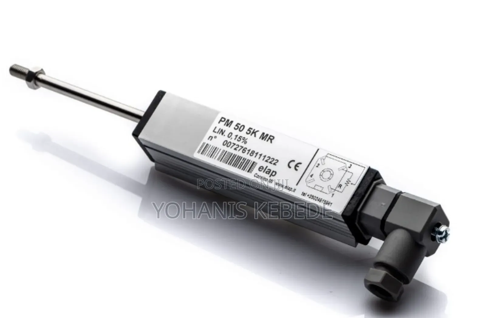 Elap Pm 50 Linear Motion Transducer ( Potentiometer)