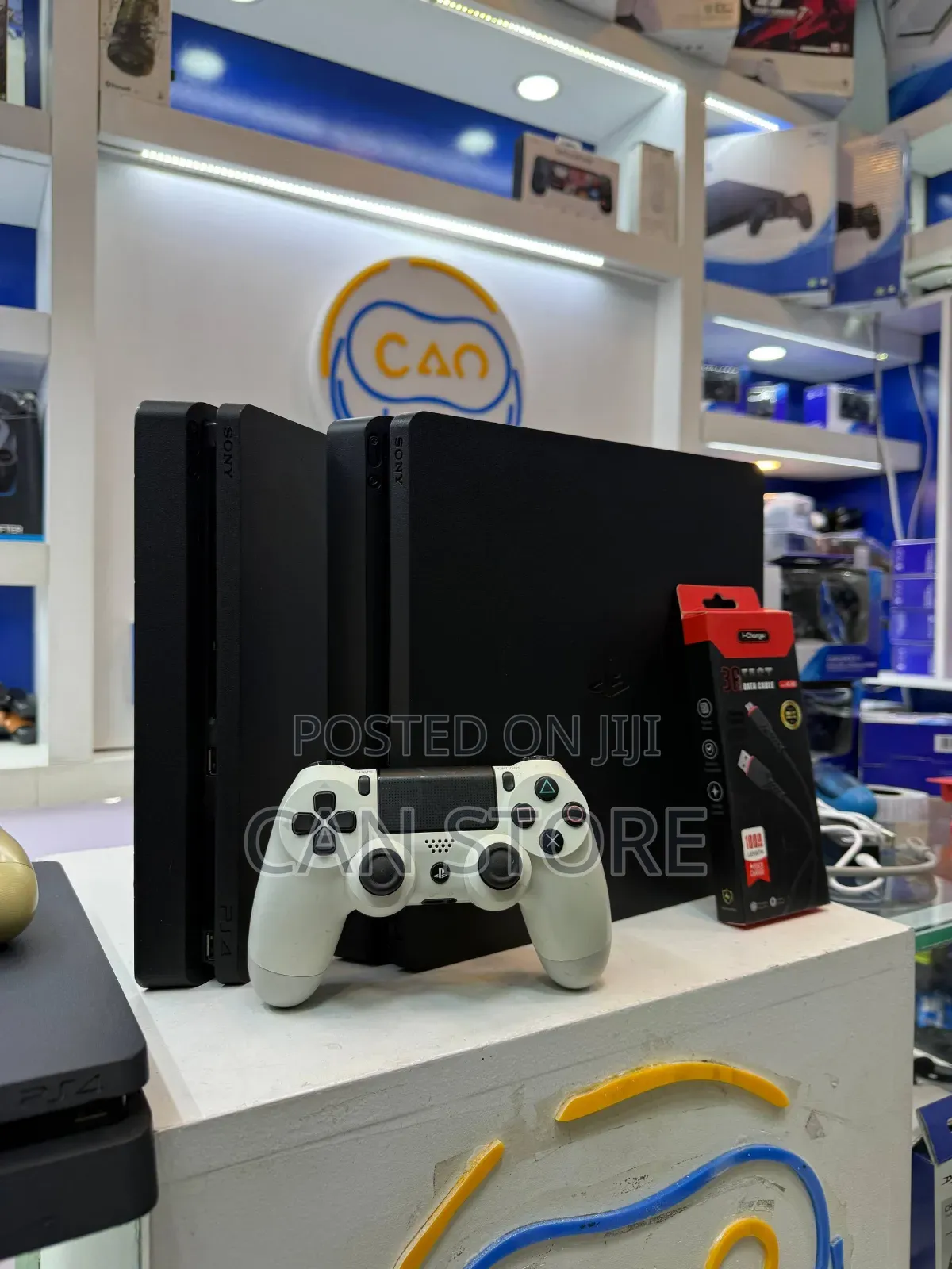 Playstation Four Jailbreak Yetederege ነዉ ስሊም ሞዴል With 2joystick