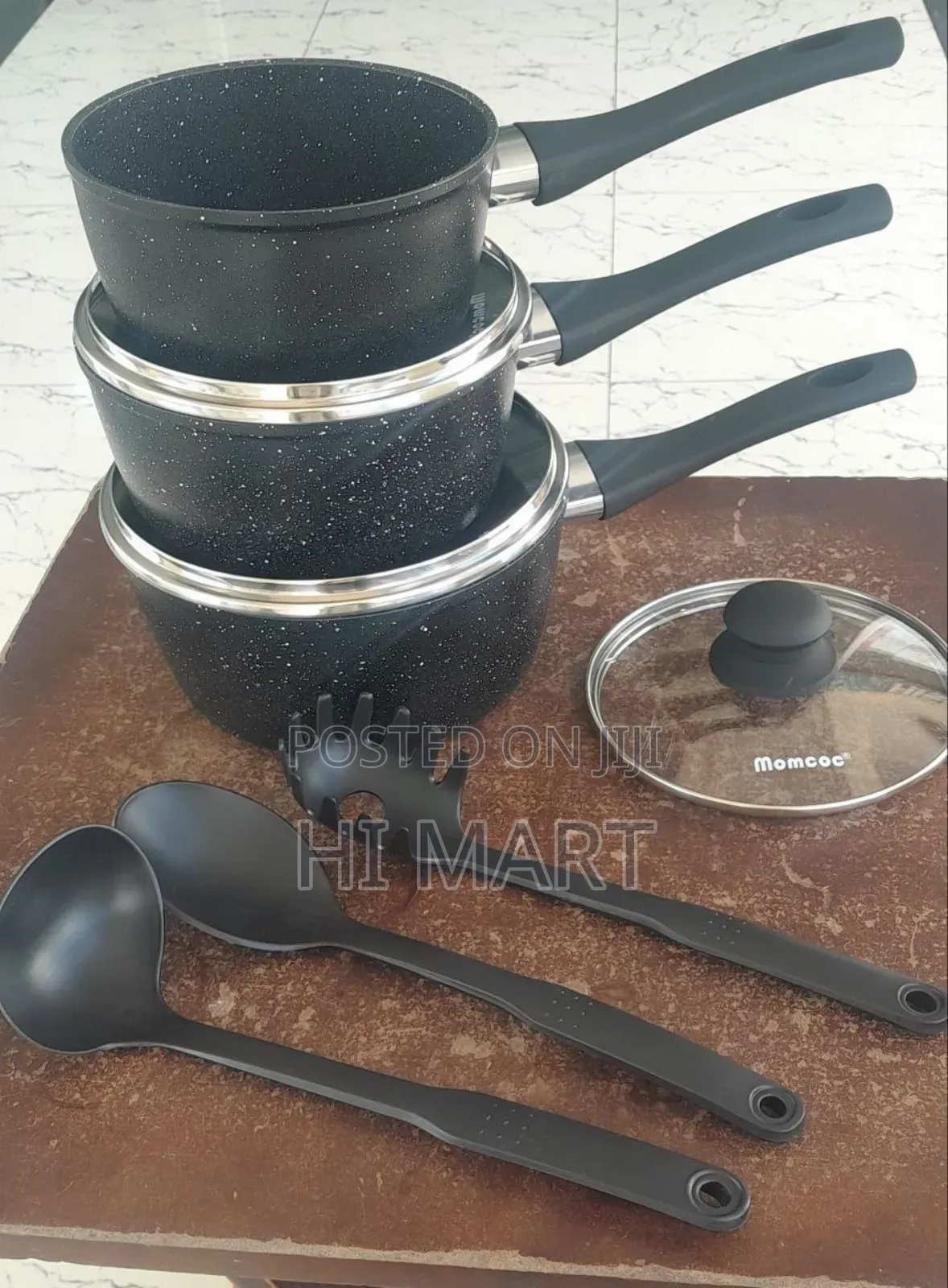 3pcs Momcoc Ceramic Sausage Pot