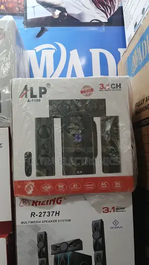 Speaker Alp a-1199 Multimedia System. It Is a 3.1 Channel System