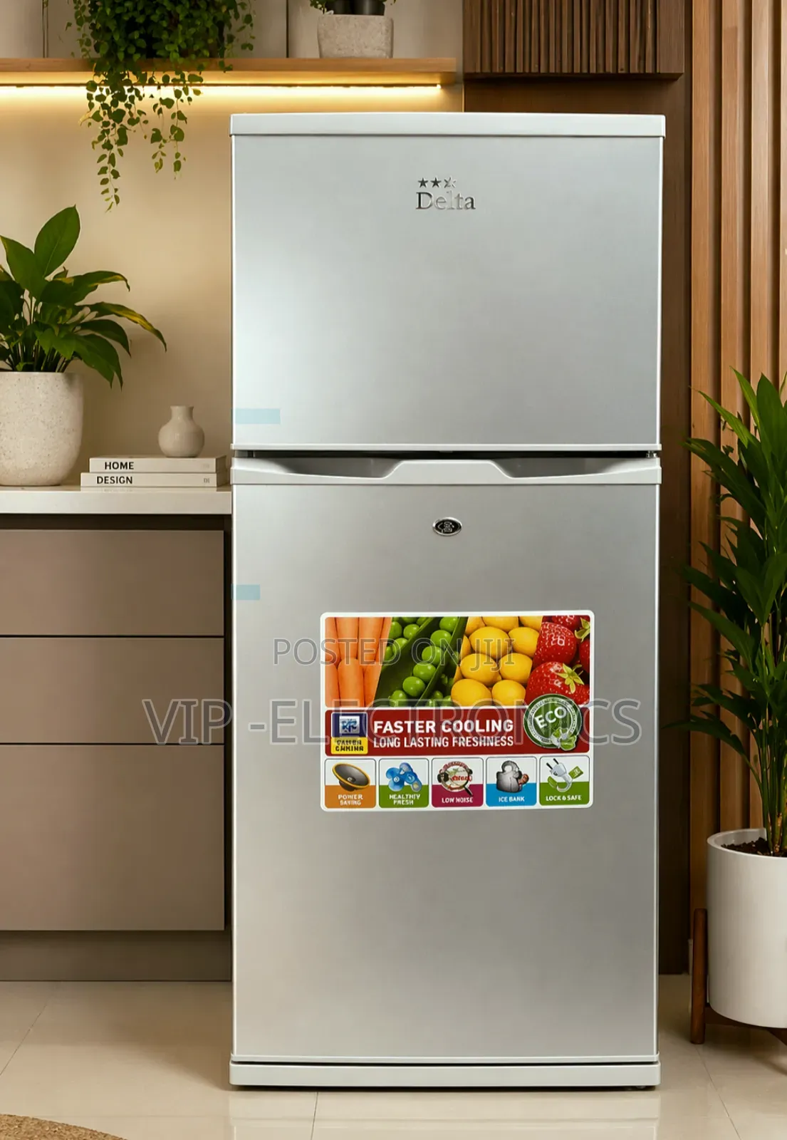 Delta Refrigerator 350 New 2026 Model Fast Cooling, Energy Saving