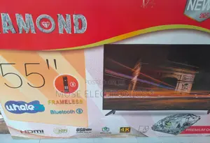 Diamond 55 Inch Frameless Smart Android Tv