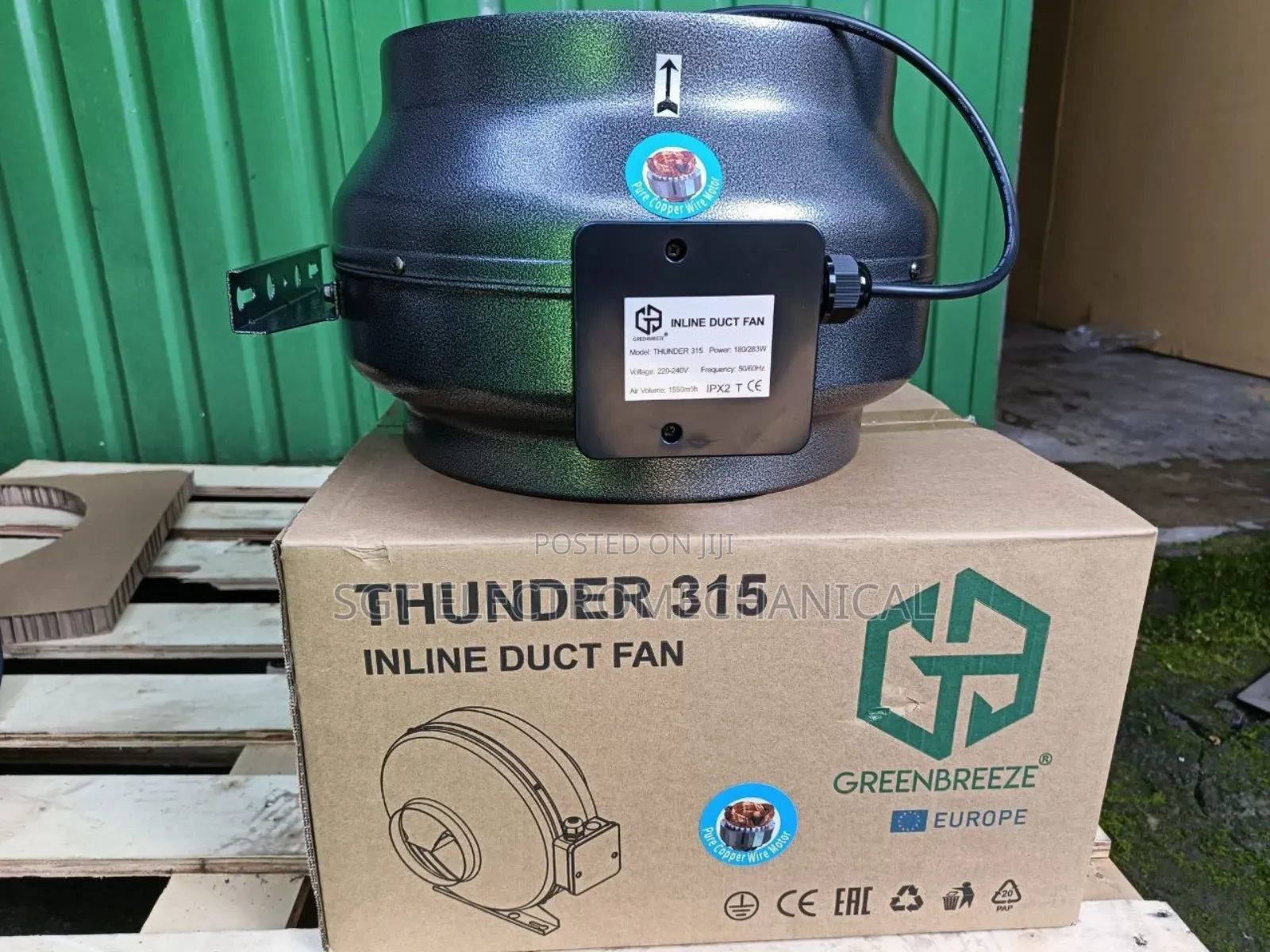 Inline Circular Fan
