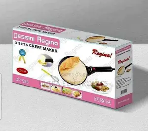 Crepe Maker Dessini Regina 3 Sets ☛ቂጣ በቀላሉ ለመስራት