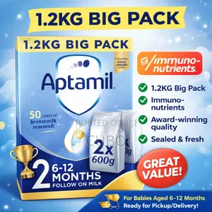 Aptamil Milk – 1.2kg Big Pack (6–12 Months)