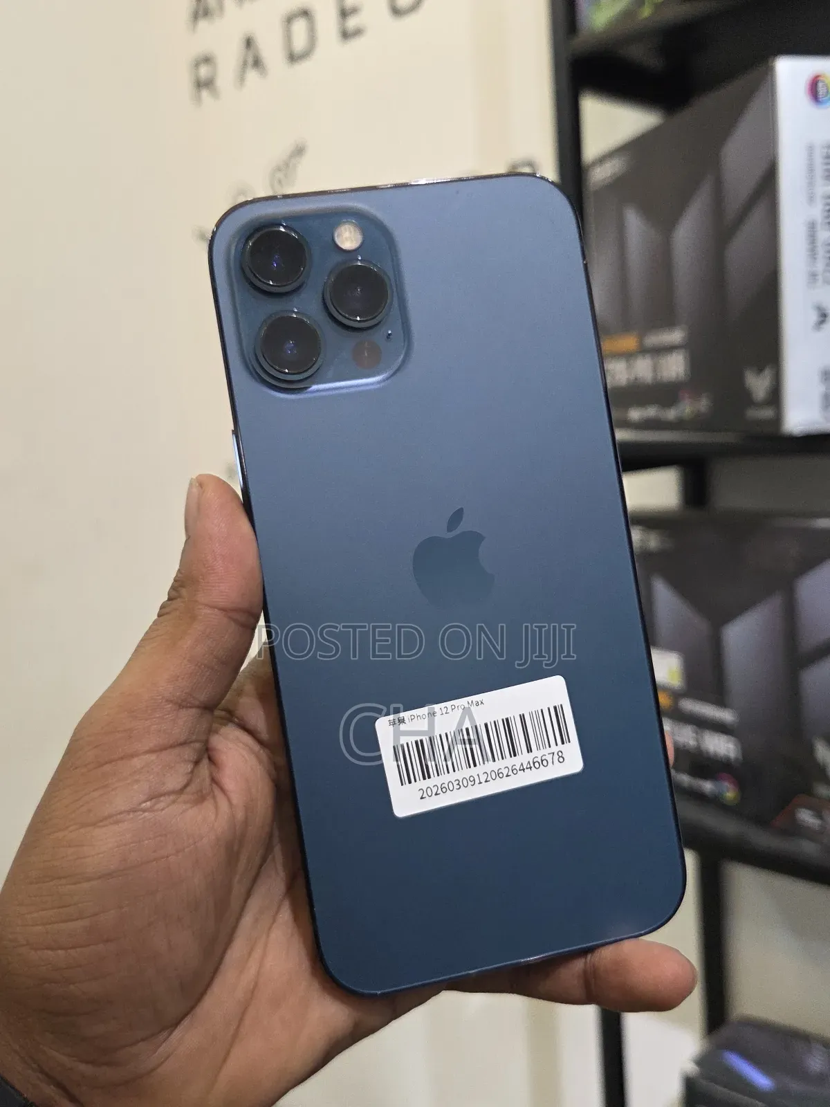 New Apple iPhone 12 Pro Max 256 GB Blue