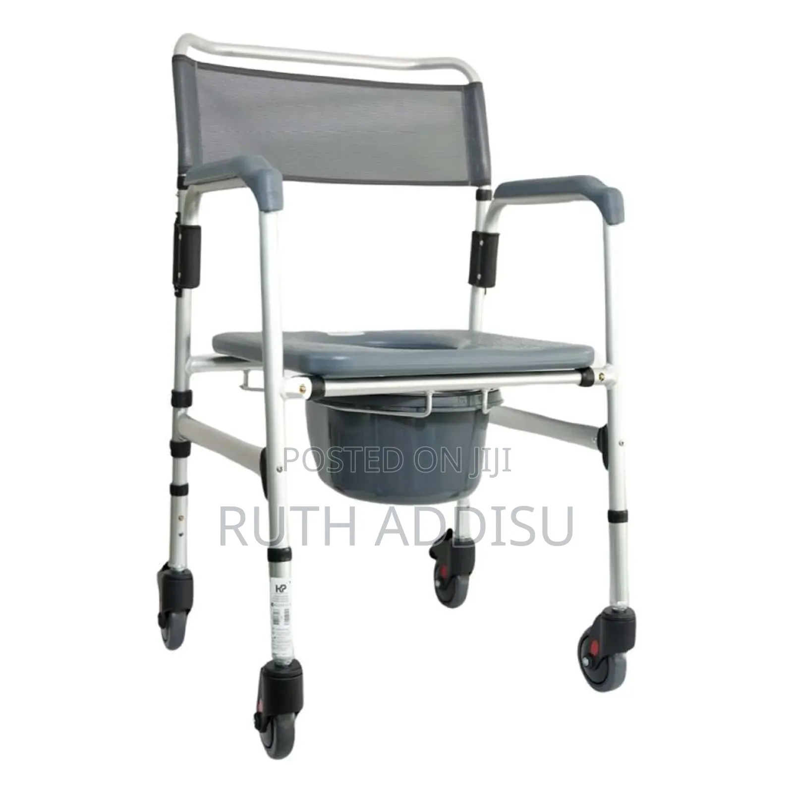 Better Medical Brand 3-in-1 Commode Wheelchair,