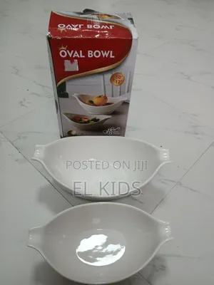 2pcs Oval Bowls
