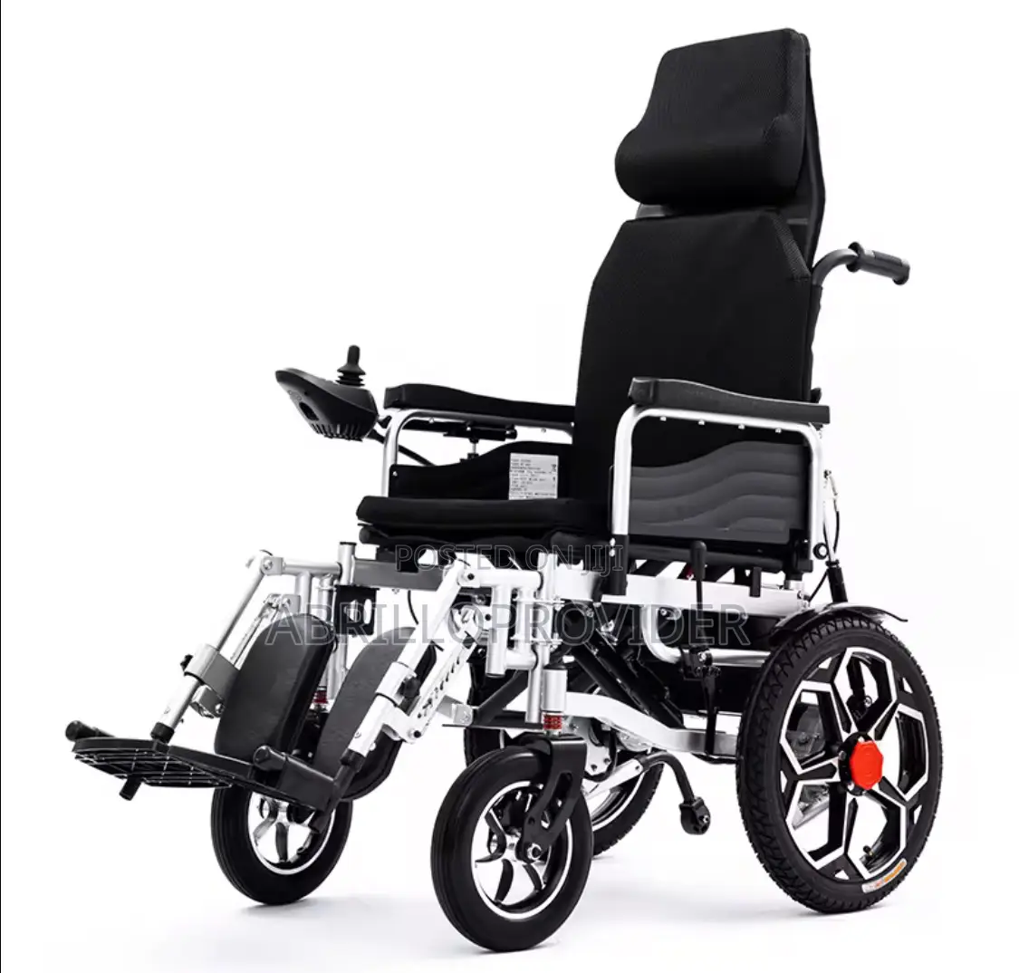 Foldable大街上electric电动机wheelchair