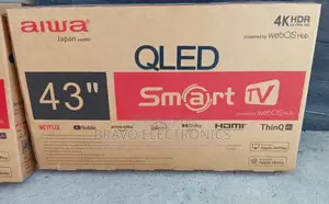 Alwa Tv 43” – Qled | Japan Technology | Frameless | Uhd