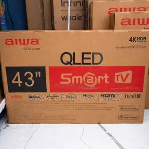 Alwa Tv 43” – Qled | Japan Technology | Frameless | Uhd