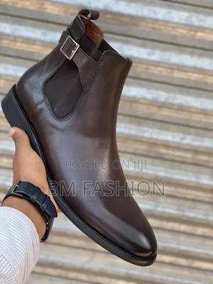 Anax Leather Chelsea Boots