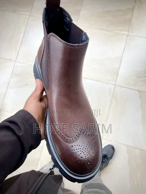 Men's Brown Leather Brogue