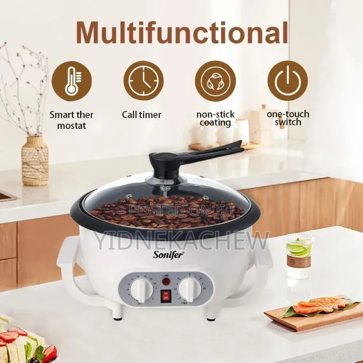 Sonifer Electric Coffee Roaster-750g Capacity