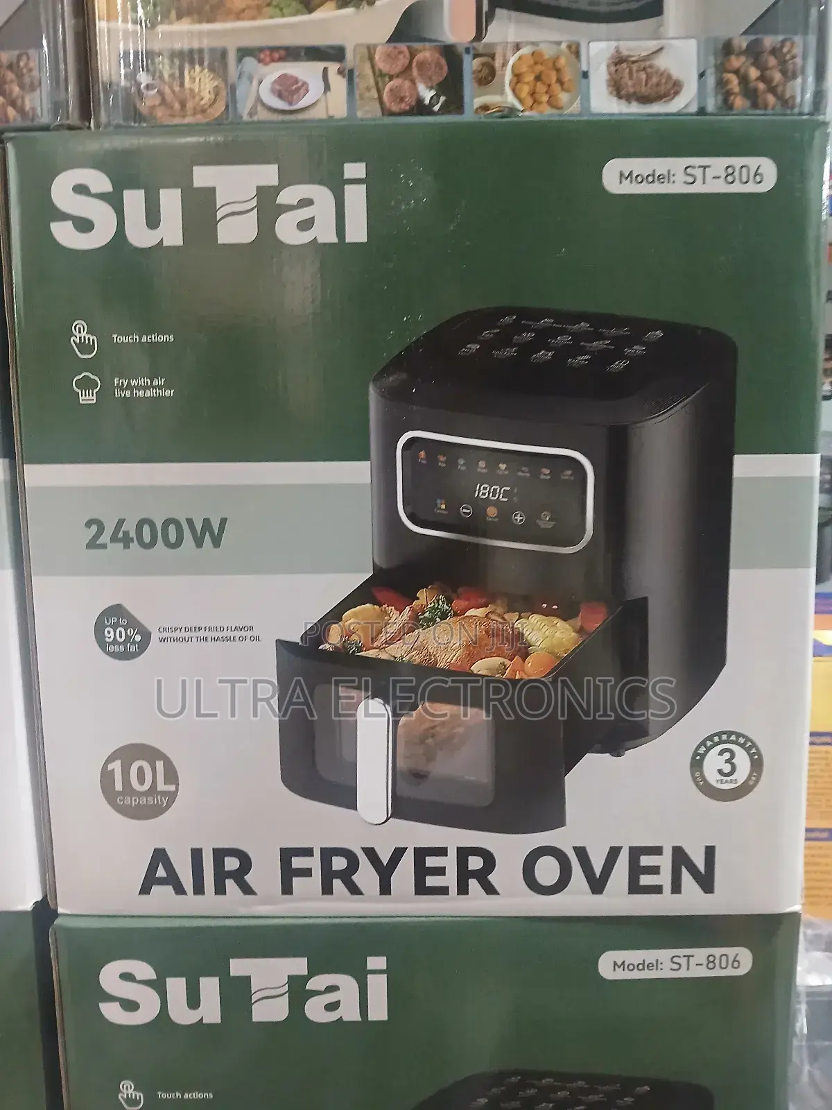 Air Fryer Su Tai 10l Oven (Model St-806). Capacity: 10 Liters