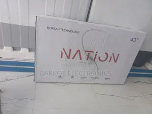 Nation Smart Tv 43 Inch Andraid Doubel Gelass Tv 2026 Quality New