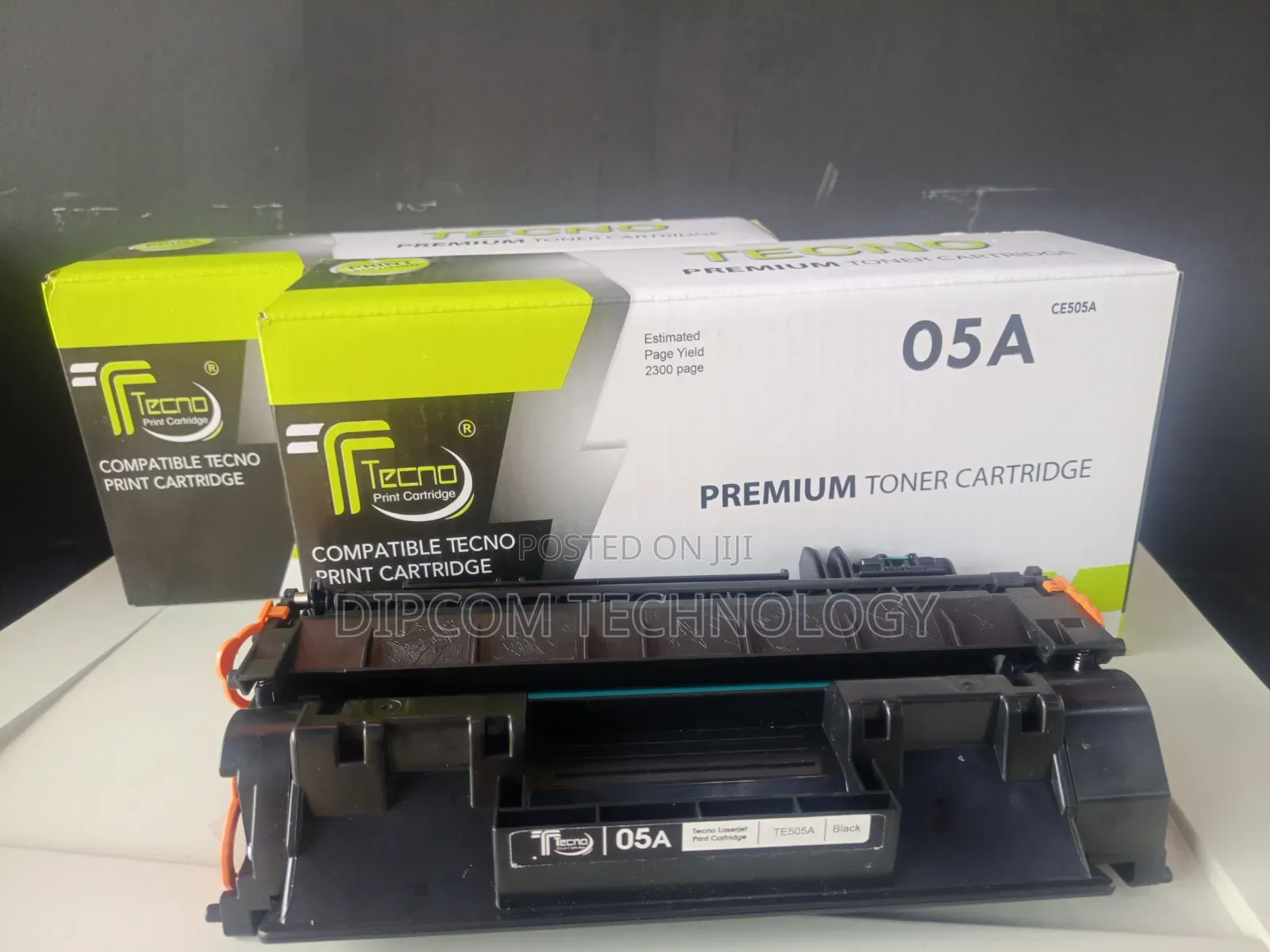 Premium Tecno 05a Black Toner Cartridge, 2,500 ገፅ የሚያትም ዋጋ ከነቫት1500 ብር