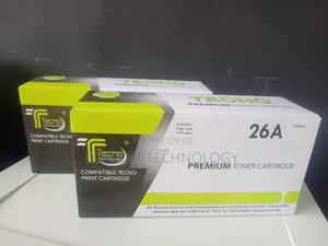 Premium Tecno 26a Black Toner Cartridge 2,700 ገፅ የሚያትም ዋጋው ከቫትን1750 ብር