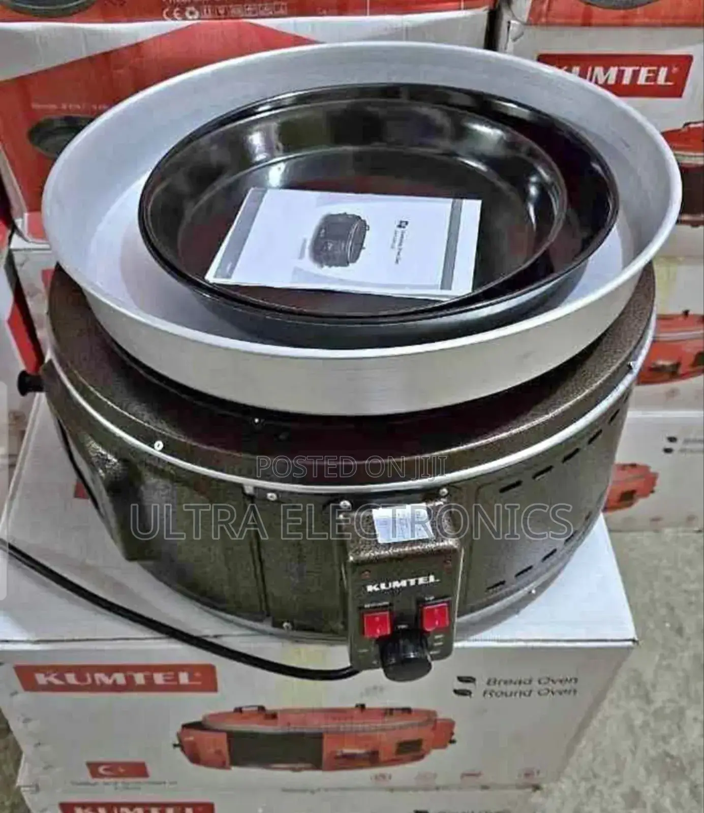 Kumtel Brand Turkish Technology Electric Round Bread Oven.
