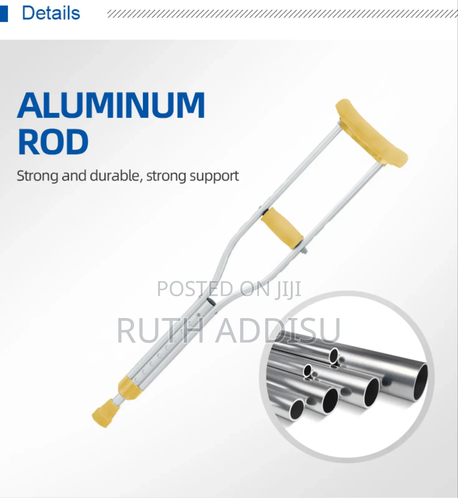 Kaiyang Axillary Crutches Ky925l-B Medium Crutches Axillary Medical