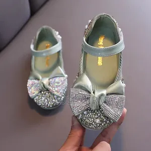 Mk- 0553 Girls Pearl Decor Princess Sandals Size: 21-25, 26-30