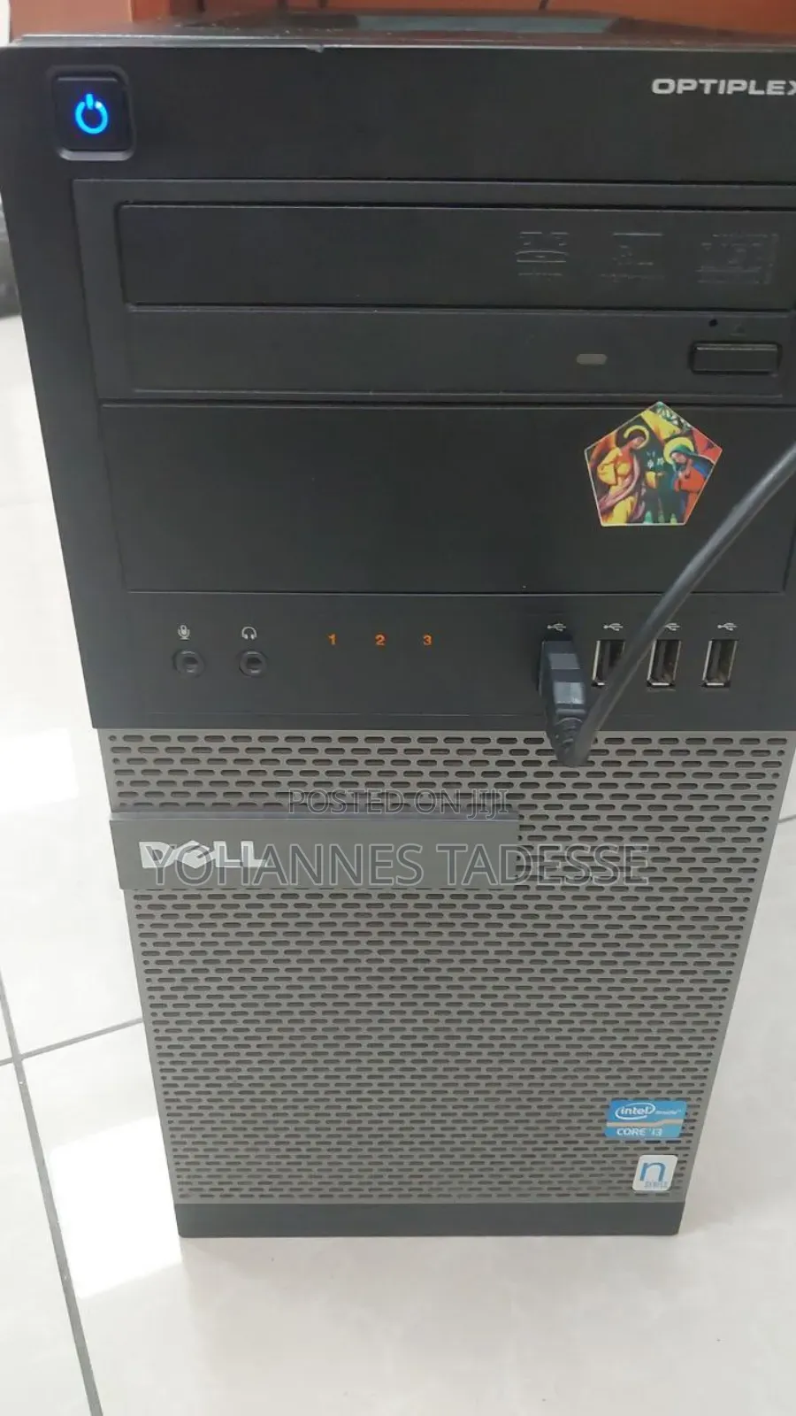 Desktop Computer Dell OptiPlex 3020 4GB Intel Core i3 HDD 500GB
