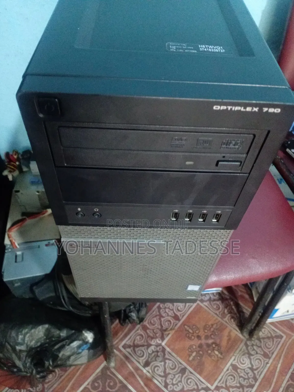 Desktop Computer Dell OptiPlex 790 4GB Intel Core i3 HDD 500GB