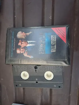 Video Cassette የዱሮ ዴክ ፊልም።