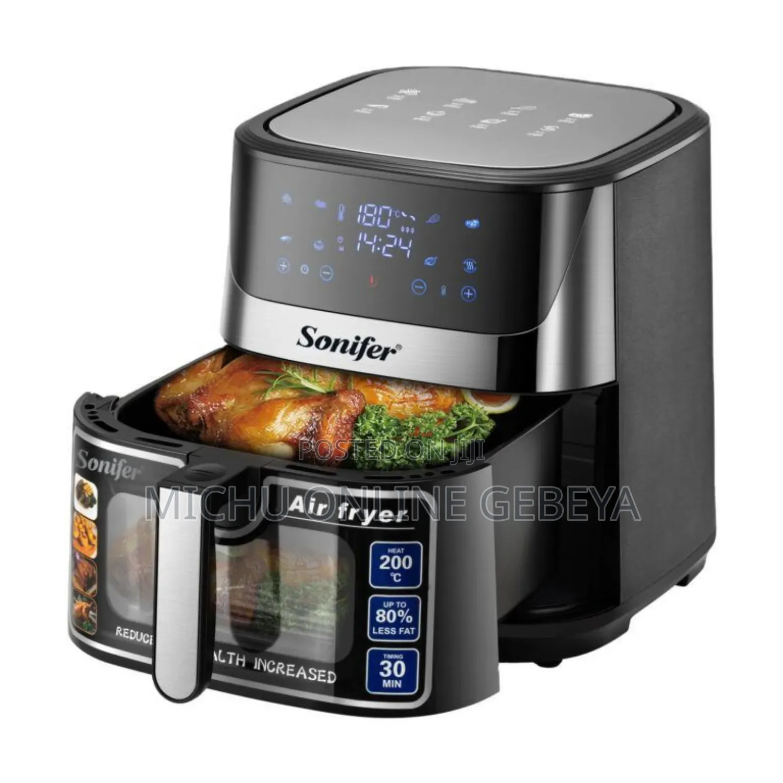 Soniferelectric Led Digital 8.5l Air Fryer /Free Delivery