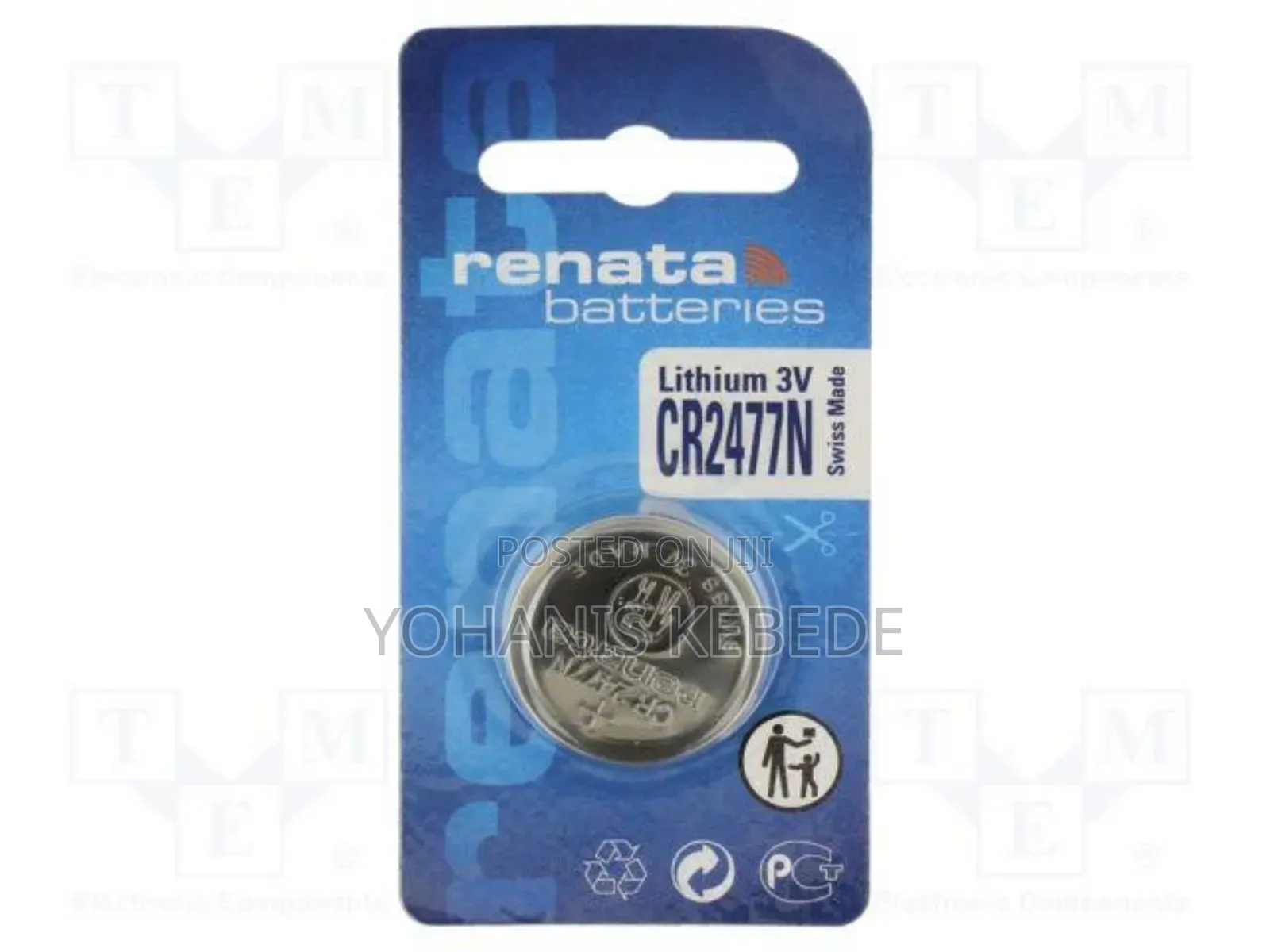 Cr2477n ,3v Dc Battry