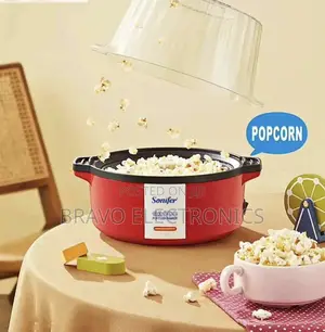 Sonifer Popcorn Maker – Oil-Free | Healthy Snack | Free Delivery